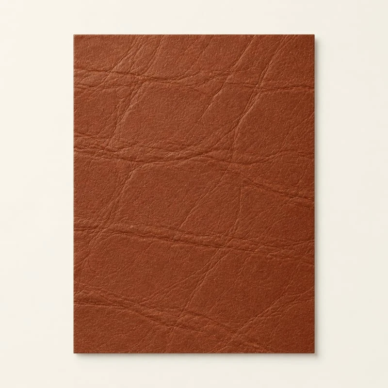 Échantillons de papier spécial à texture cuir