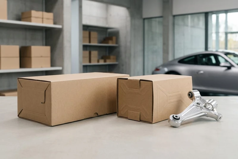 Packaging structures that help automotive parts arrive organized, protected, and easy to identify