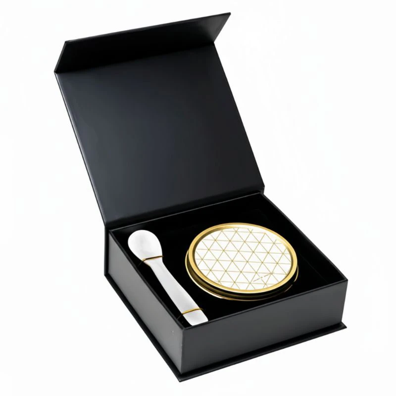 Boîte à fermeture magnétique MC-202 pour caviar