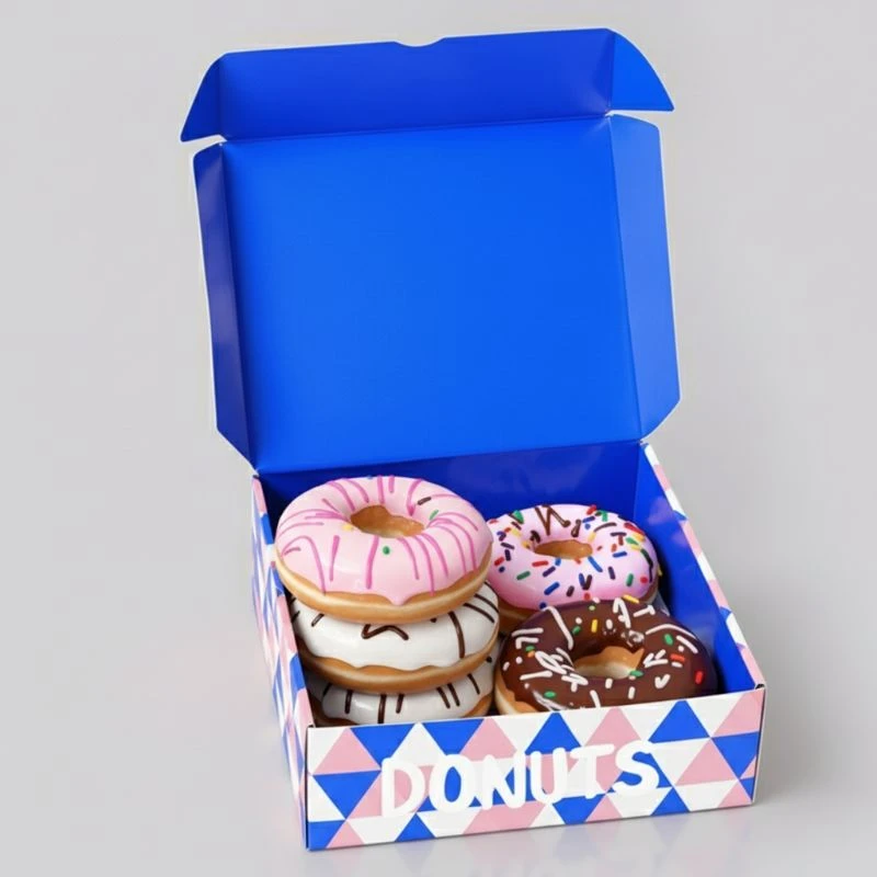 Boîte rigide pour beignets RB-216