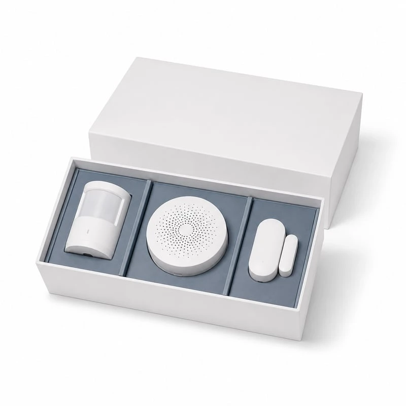 Boîte pour kit de maison connectée