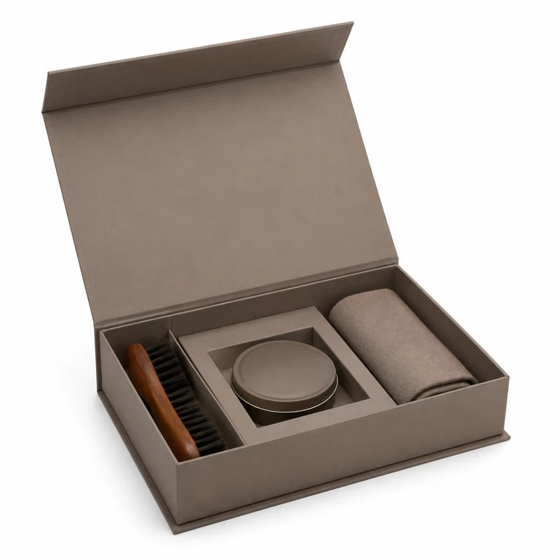 Boîte magnétique soins pour chaussures