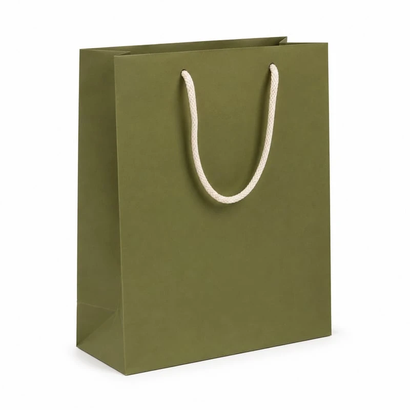 Sac en papier pour boutique de thé