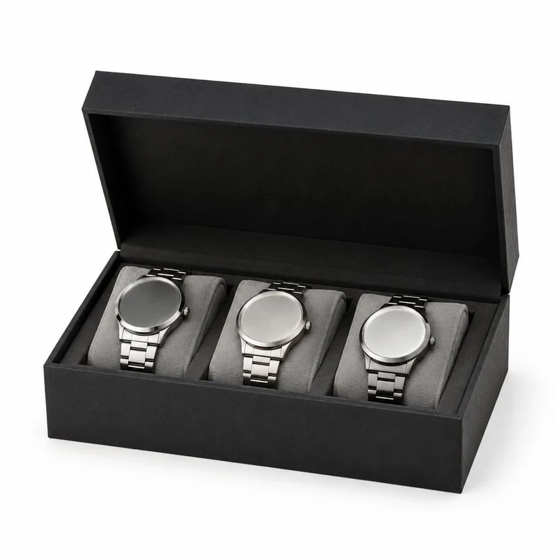Boîte rigide pour collectionneur de montres